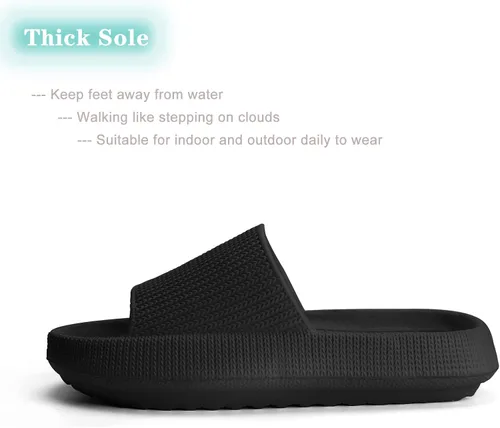 Miniatura 3 de Orthoshoes Sandalias de nube para niños y niñas, cómodas, con suela gruesa, antideslizantes, para ducha, baño, zapatos de playa de verano para niños