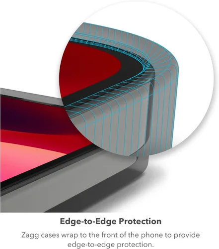 Miniatura 5 de ZAGG Crystal Palace Funda para iPhone 15 Pro Max - Protección contra Caídas (13ft/4m), Funda para iPhone Antiamarilleamiento y Resistente a