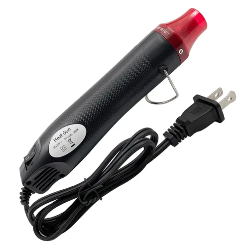 Mini pistola de calor, herramienta portátil de pistola de aire caliente para manualidades DIY, pistola termorretráctil para resina epoxi, estampado