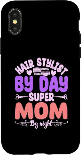 Miniatura 5 de Hair Stylists by Day Super Mom by Night Hair Stylist Case para iPhone 17