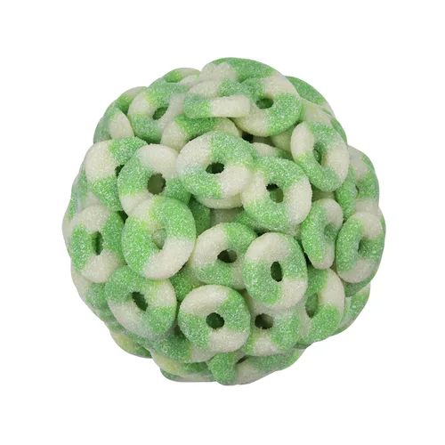 Miniatura 23 de Smarty Stop Mini anillos de gomita agria Candy GummiRoos (1 libra (paquete de 1), surtido)