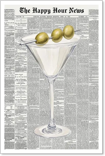 Miniatura 13 de Pósteres vintage de Martini rosa a la moda, cócteles, bebidas alcohólicas, impresiones artísticas de pared para el hogar, apartamento, cocina, bar