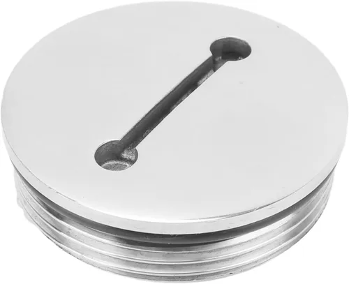 KUIDAMOS Tapa de combustible para barco, acero inoxidable pulido a gas marino, hermoso para camiones para caravanas (1.969 in)