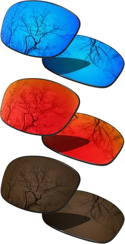 Miniatura 7 de Set of 3 Replacement Lenses for Oakley Fives Squared OO9238 Pack