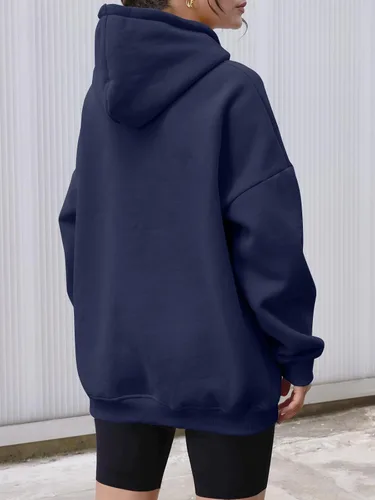 Miniatura 14 de AUTOMET Sudaderas con capucha de gran tamaño para mujer, sudaderas de forro polar con capucha 2024, ropa de otoño, trajes de moda, suéter de invierno