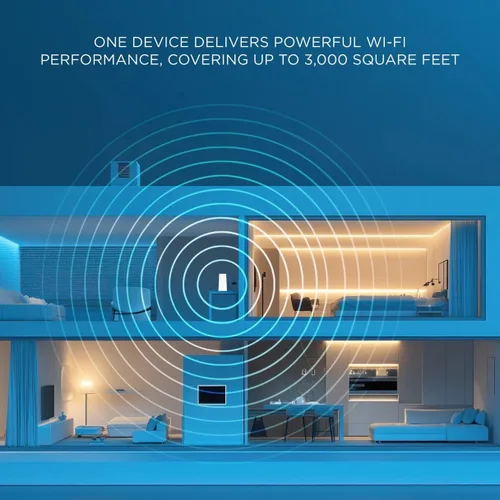Miniatura 6 de Motorola Router WiFi 6E MQ20 con malla fácil, velocidad de 8.4 Gbps de triple banda, cobertura de 3000 pies cuadrados, controles parentales
