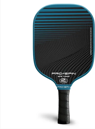 Miniatura 9 de PRO-SPIN Paletas de pickleball de fibra de carbono, juego de 2 con bolas para interiores y exteriores, bolsa o 1 paquete con cubierta, regalo