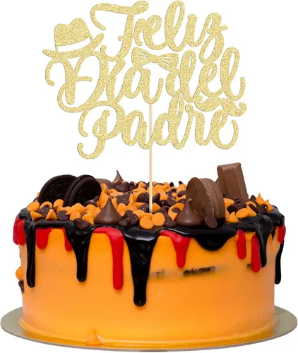 Miniatura 23 de 36 adornos para cupcakes con purpurina azul para el Día del Padre, el mejor papá de la historia, #1 Dad Love Papa Cake Pick Decoraciones para Feliz