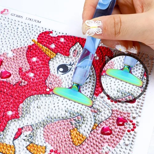 Miniatura 7 de Fuutreo 23 bolígrafos de arte de diamante, herramientas de pintura, accesorios de pintura de diamante 5D, 4 bolígrafos de arte, kits de puntas