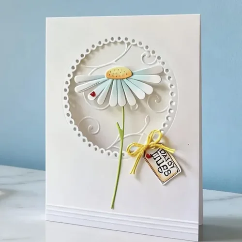 Miniatura 40 de Troqueles de álbum de recortes para hacer tarjetas, troqueles de corte de metal para Navidad, plantilla de perforación para manualidades de papel