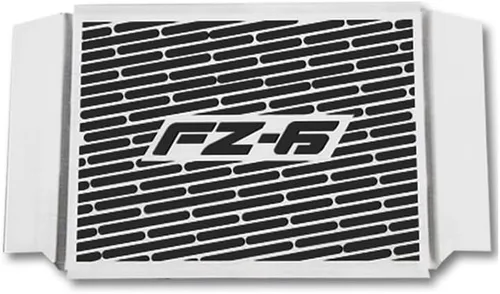 Miniatura 10 de Rejilla de radiador de motocicleta, protector de rejilla de radiador de motocicleta, cubierta de metal negro para modelos Y&AMAHA FZ6 FZ 6 FAZER