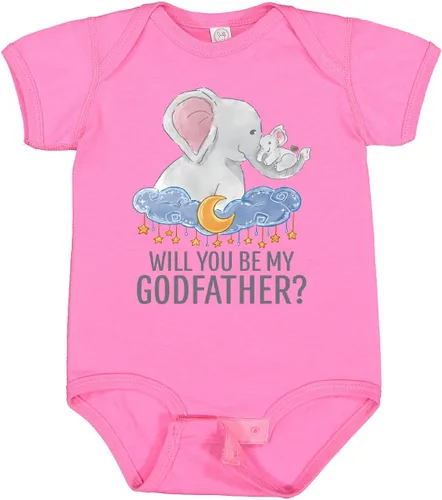 Miniatura 6 de inktastic Body de bebé Will You Be My Godfather