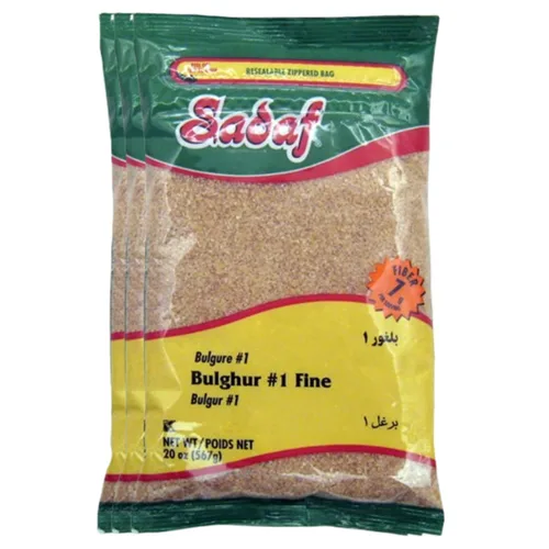 Miniatura 3 de Sadaf Bulghur #3 Coarse - Trigo Bulgur grueso para cocinar y saborizar alimentos - Grano de trigo - Cocina de Oriente Medio - Kosher - Bolsa