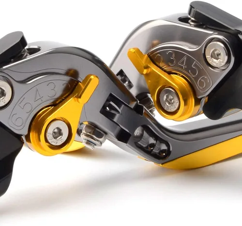 Miniatura 3 de ESPEEDMTC para KTM 390 Adventure ADV 2020-2023 modificado CNC aleación de aluminio longitud ajustable plegable freno palanca de embrague accesorios