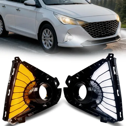 Miniatura 11 de Fog Lights Compatible With 2013 2014 2015 Ford Explorer Front Bumper Driving Lamp Assembly Clear Lens