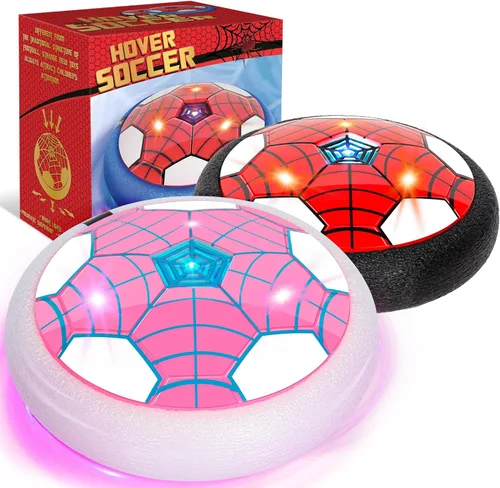 Balón de Fútbol Flotante, Paquete de 2 - Juguetes de Fútbol de Interior para Niños, Juegos Deportivos Geniales para Niños y Niñas, Regalos de