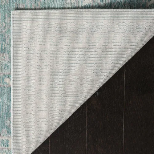 Miniatura 4 de SAFAVIEH Valencia Collection - Alfombra para pasillo, 2 pies 3 pulgadas x 12 pies, alpina y multicolor, diseño bohemio chic envejecido, no desprende