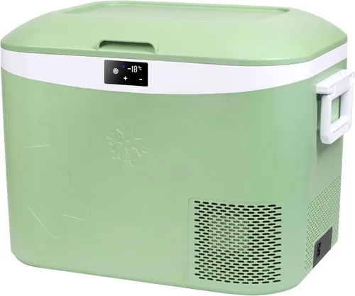 Miniatura 6 de Megiu Refrigerador portátil de 12 voltios para auto, congelador de 13.5 cuartos (12.8 litros), enfriador con compresor 12V/24V CC 110～240 voltios CA