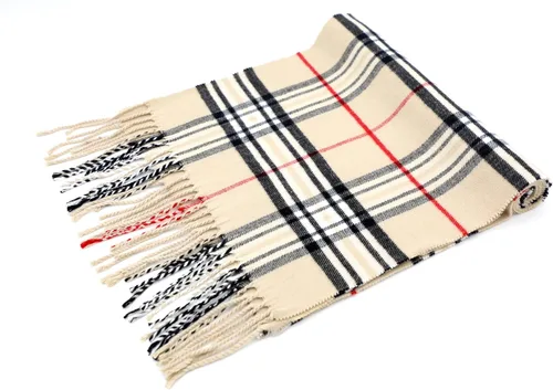 Miniatura 136 de Bufanda de invierno Achillea suave y cálida, de tartán, a cuadros, de cachemira, unisex