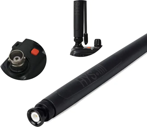 Miniatura 2 de HYS Antena BNC de radio CB de mano de 27 Mhz para Cobra HH50WXST HHRT50 Midland 75-822 75-785 Uniden PRO401HH PRO501HH Radio portátil de mano CB-Way