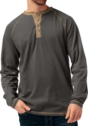 Miniatura 3 de Legendary Whitetails - Camiseta de manga larga para hombre Recluse Henley