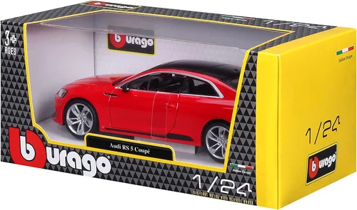 Miniatura 7 de Bburago 15621090R 1:24 Audi RS 5 Coupé (2019), multicolor