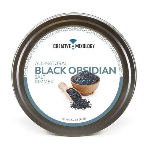 Miniatura 8 de The Spice Lab Black Obsidian Salt - Cocktail Rimmer for Martinis & Margaritas - Black Salt Rimmer perfect for Halloween - Drink Rimmer- All Natural