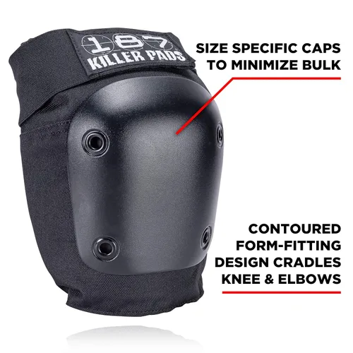 Miniatura 2 de 187 Killer Pads Paquete combinado de rodilleras, coderas, negro, XS