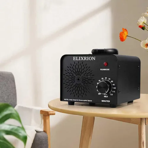 Miniatura 7 de Generador de ozono - Purificador de aire de alta capacidad de 50,000 mg/h para control de olores, hogar, cocina, automóvil, oficina, sótano