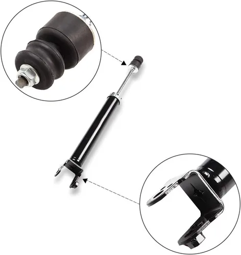 Miniatura 2 de Amortiguadores y puntales, amortiguadores delanteros y traseros ECCPP compatibles con 2003 2004 2005 para Infiniti G35, 2003 2004 2005 para Nissan
