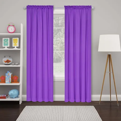 Miniatura 19 de Eclipse Cortina Sólida Thermapanel para Oscurecer la Habitación con Bolsillo para Barra, Cortina de Ventana para Dormitorio y Sala de Estar