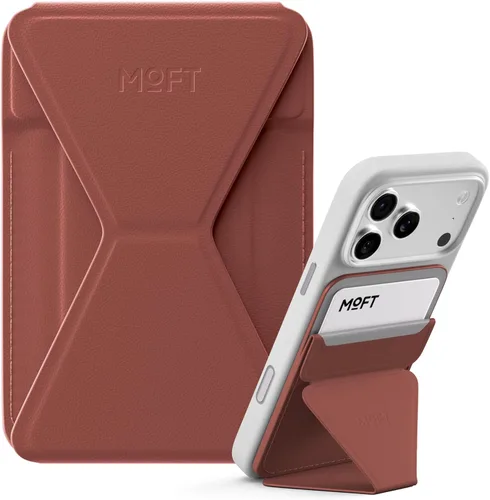 Miniatura 33 de MOFT Soporte magnético para cartera compatible con iPhone serie 17/16/15/14/13/12, ajuste de ángulo y soporte de teléfono compatible con MOVAS