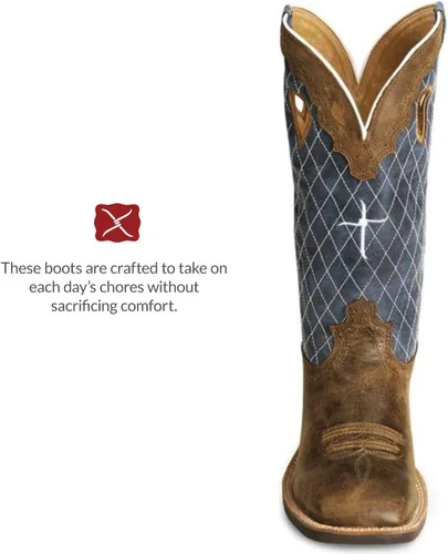 Miniatura 4 de Twisted X mens 14" Ruff Stock