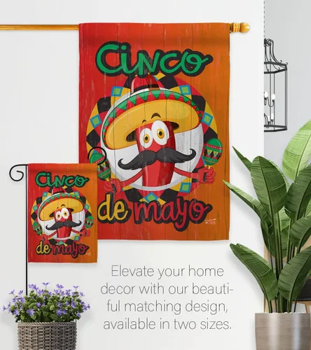Miniatura 8 de Amigo Chili Cinco de Mayo Casa de Verano Fiesta Mexicana Cactus Piñata al aire libre Verano Sunny Decoración Banner Pequeño Jardín Patio Regalo