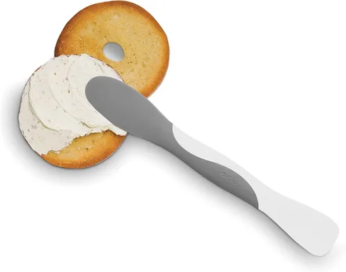 Miniatura 4 de Tovolo Elements Scoop and Spread - Herramienta esparcidora de sándwich de silicona grande de doble extremo con mango de nailon, sin BPA, apta