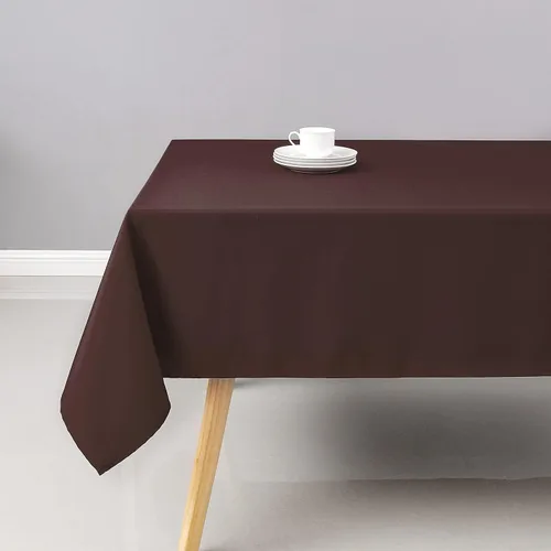 Miniatura 11 de Wewoch Mantel rectangular blanco resistente al agua y lavable de poliéster para mesa de comedor, cocina, fiestas, bodas y uso al aire libre de 60
