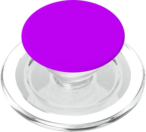 Miniatura 8 de PopSockets Agarre para teléfono con soporte expandible, PopGrip intercambiable PopSockets morado brillante