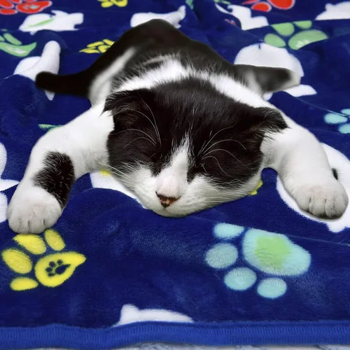 Miniatura 5 de Rezutan 1 paquete de 3 mantas para perros grandes, 41x31 pulgadas para mantas suaves y mullidas para mascotas y gatos de tamaño mediano, reversibles