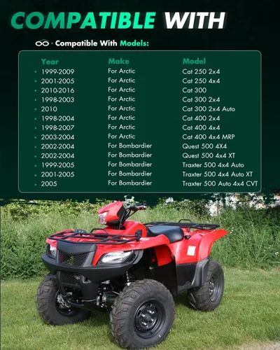 Miniatura 3 de SCITOO 2 adaptadores de rueda de 1 pulgada 4x110 a 4x156 de diámetro de 2.913 in, pernos de 12 x 1.25 y 4 lengüetas, adaptadores para Honda ATC250R