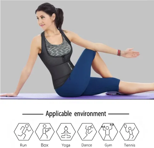 Miniatura 6 de HOPLYNN - Faja modeladora de neopreno para mujer en forma de chaleco para reducir la cintura, control de abdomen, le da forma a la cintura