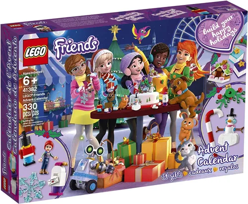 LEGO Calendario de Adviento Friends 41382 Kit de construcción (330 piezas)