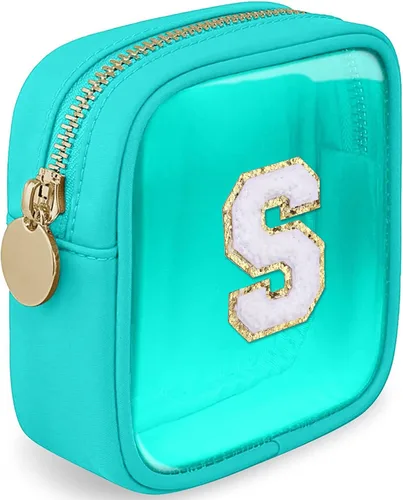 Miniatura 102 de Bolsa de Maquillaje Transparente Pequeña Bolsa de Cosméticos Bolsa de Viaje de Artículos de Aseo Bolsa Transparente con Cremallera Bolso Organizador