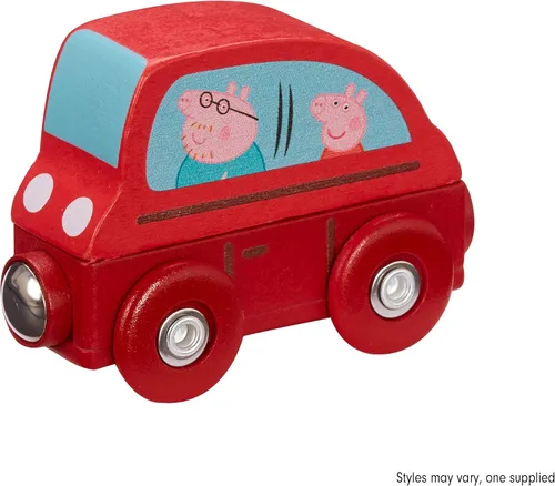Miniatura 5 de Peppa Pig 07215 Mini Vehículos de Madera Los Estilos Pueden Variar