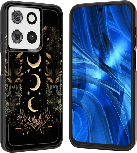 Miniatura 82 de Funda para Moto G 5G 2023, [probada en caídas de grado militar], resistente, resistente, resistente, a prueba de golpes, funda protectora