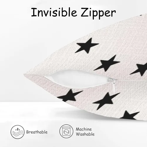 Miniatura 3 de Fundas de almohada de lino del 4 de julio de 1776, funda de almohada de lino para el Día de la Independencia, decoración de funda de almohada
