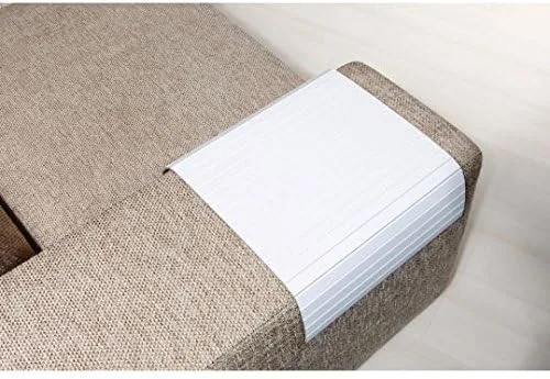 Miniatura 2 de Full Slatted Super White 30cmx40cm Sofa tray, sofa table, arm table,couch tray, wooden tray,wood tray,napoli disbudak