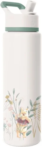 Miniatura 23 de Simple Modern Summit - Botella de agua con tapa con pajilla, vaso aislado de acero inoxidable a prueba de fugas de Disney de 30 onzas, regalos