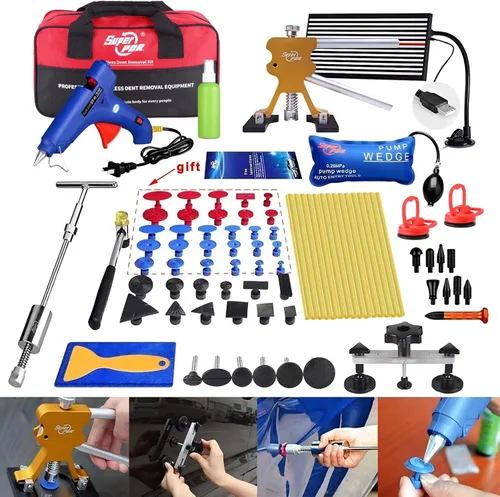 Miniatura 8 de Super PDR Tabla de Luz PDR Luz de Línea de Abolladura Tabla de Línea LED Luz PDR USB Alimentada por Batería, Tabla de Reflexión Luz de Reparación