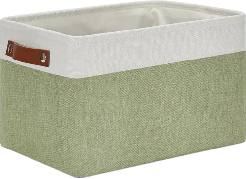 Miniatura 48 de DULLEMELO Cesta de almacenamiento pequeña, cesta de papel higiénico, contenedor de almacenamiento estrecho para baño, cesta de baño para organizar