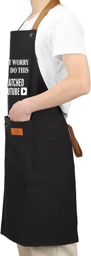 Miniatura 5 de Regalos de cumpleaños para hombres, regalos para marido de esposa, regalos para novio papá, delantales de parrilla con correa ajustable
